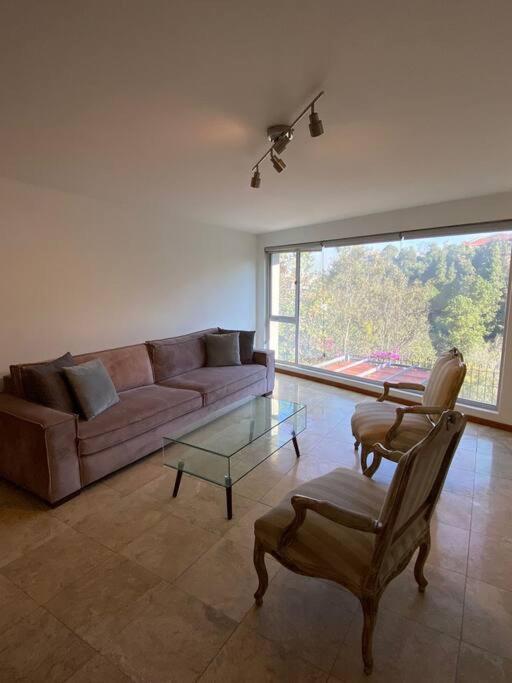 Hermoso Departamento En Bosques De Las Lomas Dos Habitaciones Mexiko-Stadt Exterior foto